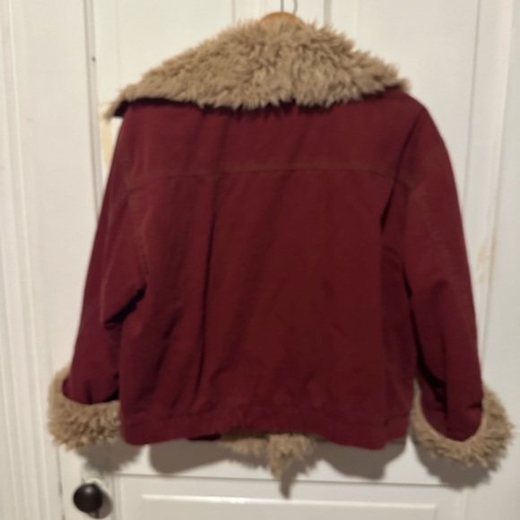 Free People Owen Sherpa Fleece Jacket - Picture 9 of 9